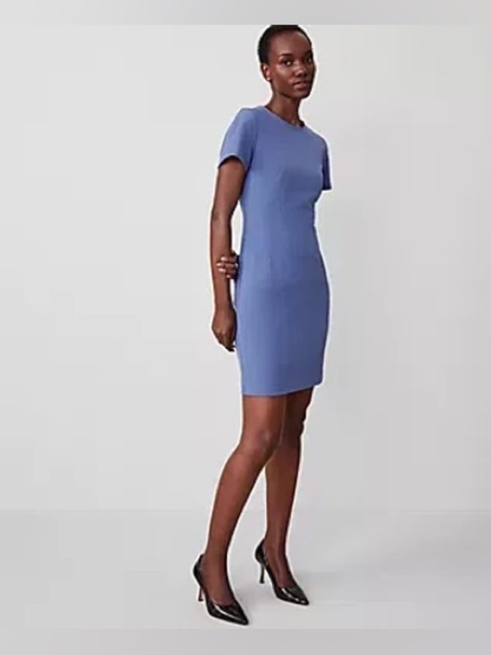 NWT Ann Taylor The Petite Crewneck Shift Dress, size 4P